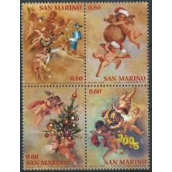 San Marino - Nr 2178 - 81 2004r - Boże Narodzenie