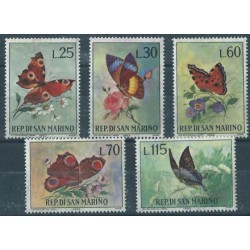 San Marino - Nr 776 - 80 1963r - Motyle