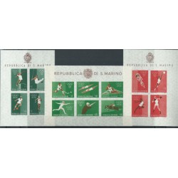 San Marino - Bl 5 - 7 1960r - Sport - Olimpiada