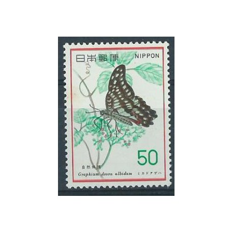 Japonia - Nr 1318 1977r - Motyl