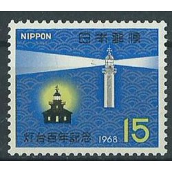Japonia - Nr 1020 1968r - Latarnia
