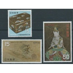 Japonia - Nr 996 - 98 1968r - Malarstwo