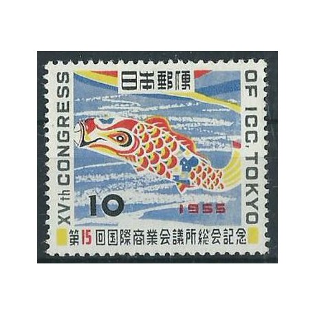 Japonia - Nr 642 1955r - Ryba