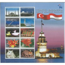 Turcja - Nr 3704 - 13 Klb 2008r - Koty -  Kwiaty