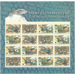 St. Lucia  - Nr 1275 - 78 Klb 2008r - WWF - Gady
