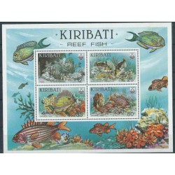 Kiribati - Bl 12 1985r - Ryby