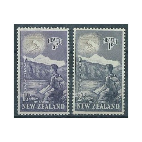 Nowa Zelandia - Nr 346 - 47 1954r - Krajobrazy