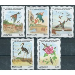 Monako - Nr 1995 - 99 1991r - Ptaki