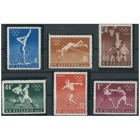 Bułgaria - Nr 996 - 01 1956r - Sport  - Olimpiada