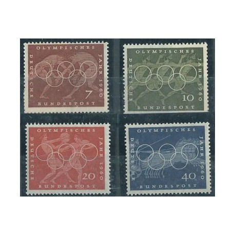 Niemcy -  Nr 332 - 35 1960r - Sport - Olimpiada