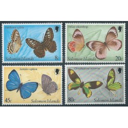 Wyspy Salomona - Nr 422 - 25 1980r - Motyle