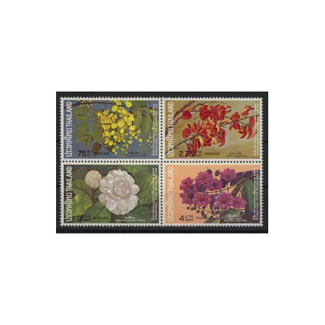Tajlandia - Nr 723 - 26 C  1974r - Kwiaty