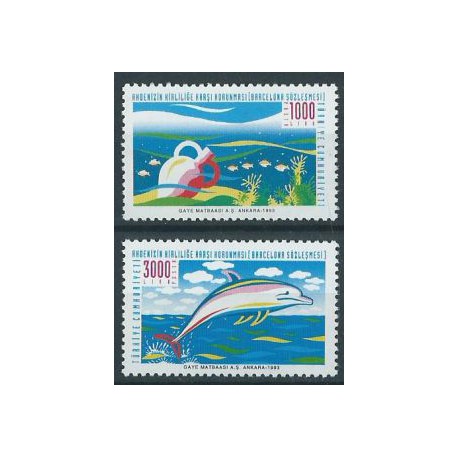 Turcja - Nr 3002 - 03 1993r -  Ssak morskie