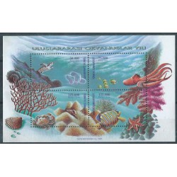 Turcja - Bl 34 1998r - Ryby -  Fauna morska