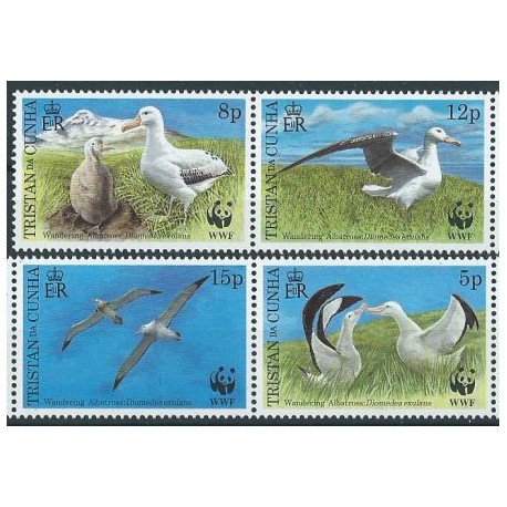 Tristan da Cunha - Nr 654 - 571999r - WWF - Ptaki