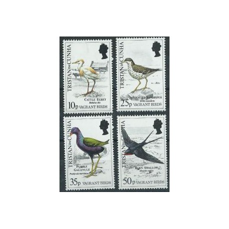 Tristan da Cunha - Nr 481 - 84 1989r - Ptaki
