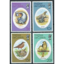Tristan da Cunha - Nr 253 - 56 1979r - Ptaki -  Ssaki morskie