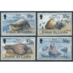 Tristan da Cunha - Nr 585 - 88 1995r - Ssaki morskie