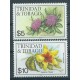 Trynidad & Tobago - Nr 493 - 94 VI 1988r - Kwiaty