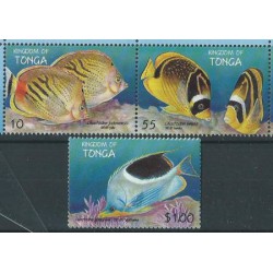 Tonga - Nr 1536 - 38 Pasek 1998r - Ryby