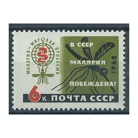 ZSRR - Nr 2610 A 1962r - Malaria