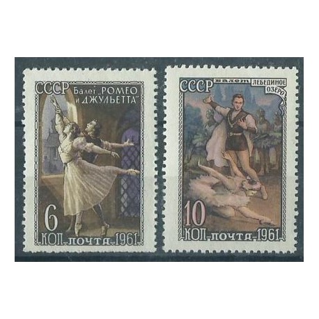 ZSRR - Nr 2557 - 58 1961r - Balet
