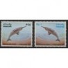 Pakistan - Nr 569 - 70 1982r - Ssaki morskie