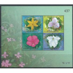 Tajlandia  - Bl 203 2006r - Kwiaty