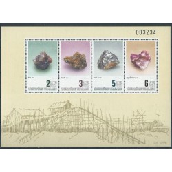 Tajlandia - Bl 25 A 1990r - Minerały