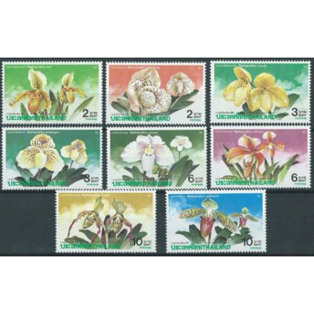Tajlandia - Nr 1464 - 71 1992r - Kwiaty