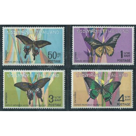 Tajlandia - Nr 525 - 28 1968r - Motyle