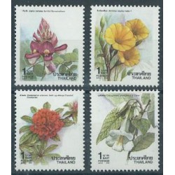 Tajlandia - Nr 1380 - 83 1990r - Kwiaty