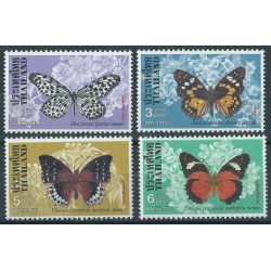 Tajlandia - Nr 883 - 86 1978r - Motyle
