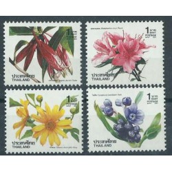 Tajlandia - Nr 1534 - 37 1992r - Kwiaty