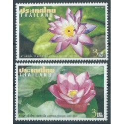 Tajlandia - Nr 2138 - 39 2002r - Kwiaty