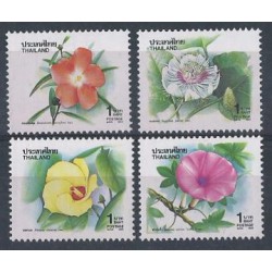Tajlandia - Nr 1580 - 83 1993r - Kwiaty