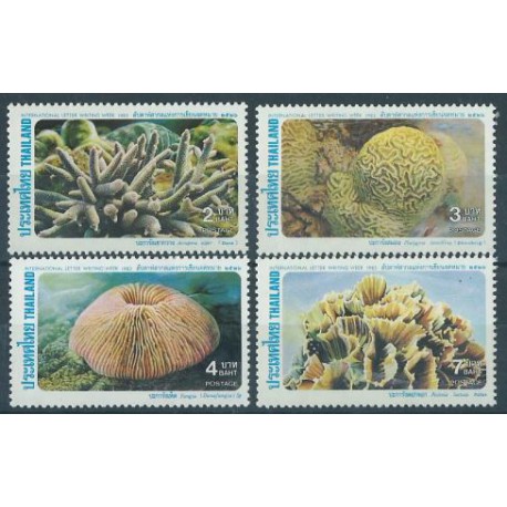Tajlandia - Nr 1054 - 57 1983r - Koralowce