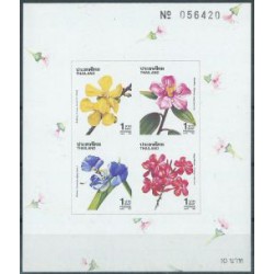 Tajlandia - Bl 37 B 1991r - Kwiaty