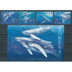 Tokelau - Nr 244 - 47 Bl 11 1997r - Ssaki morskie