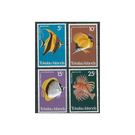 Tokelau - Nr 038 - 41 1975r - Ryby