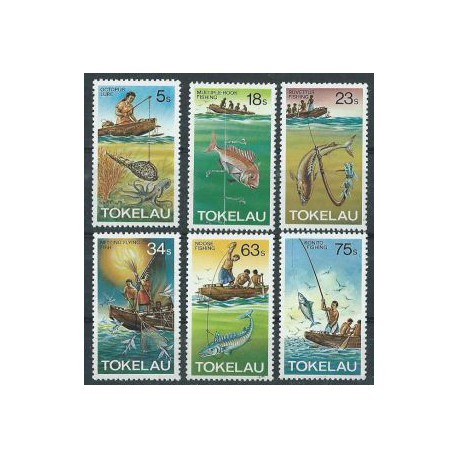 Tokelau - Nr 078 - 83 1982r - Ryby