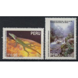 Peru - Nr 1564 - 65 A 1995r - Gady  -  Krajobrazy