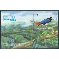 Papua N G - Bl 5 1993r - Ptak