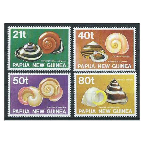 Papua N G - Nr 631 - 34 1991r - Muszle