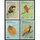 Papua N G - Nr 175 - 78 1970r - Ptaki