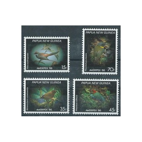 Papua N G - Nr 525 - 28 1986r - Ptaki