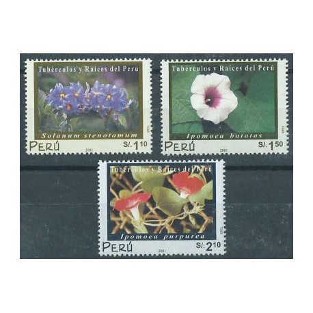 Peru - Nr 1804 - 06 2002r - Kwiaty
