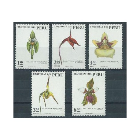 Peru - Nr 931 - 35 1973r - Orchidee