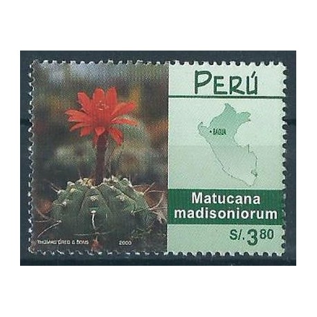 Peru - Nr 1753 2000r - Kwiaty