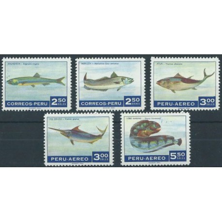 Peru - Nr 761 - 65 1970r - Ryby